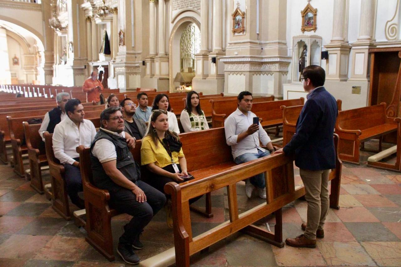 Ayuntamiento de Tlaxcala impulsa la 'Ruta Conventual 500 Años' con primer recorrido histórico